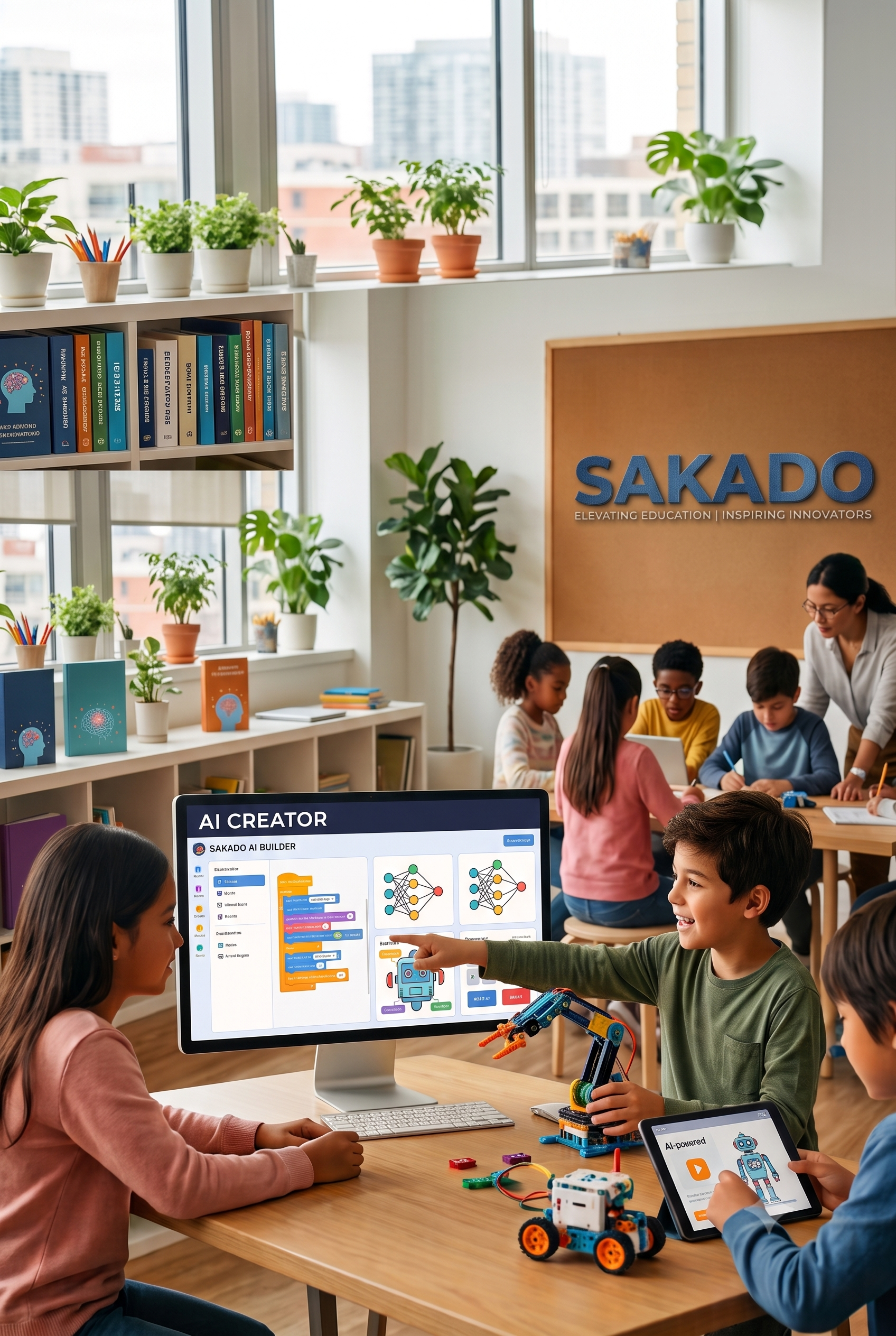 Sakado - Club d'IA pour enfants